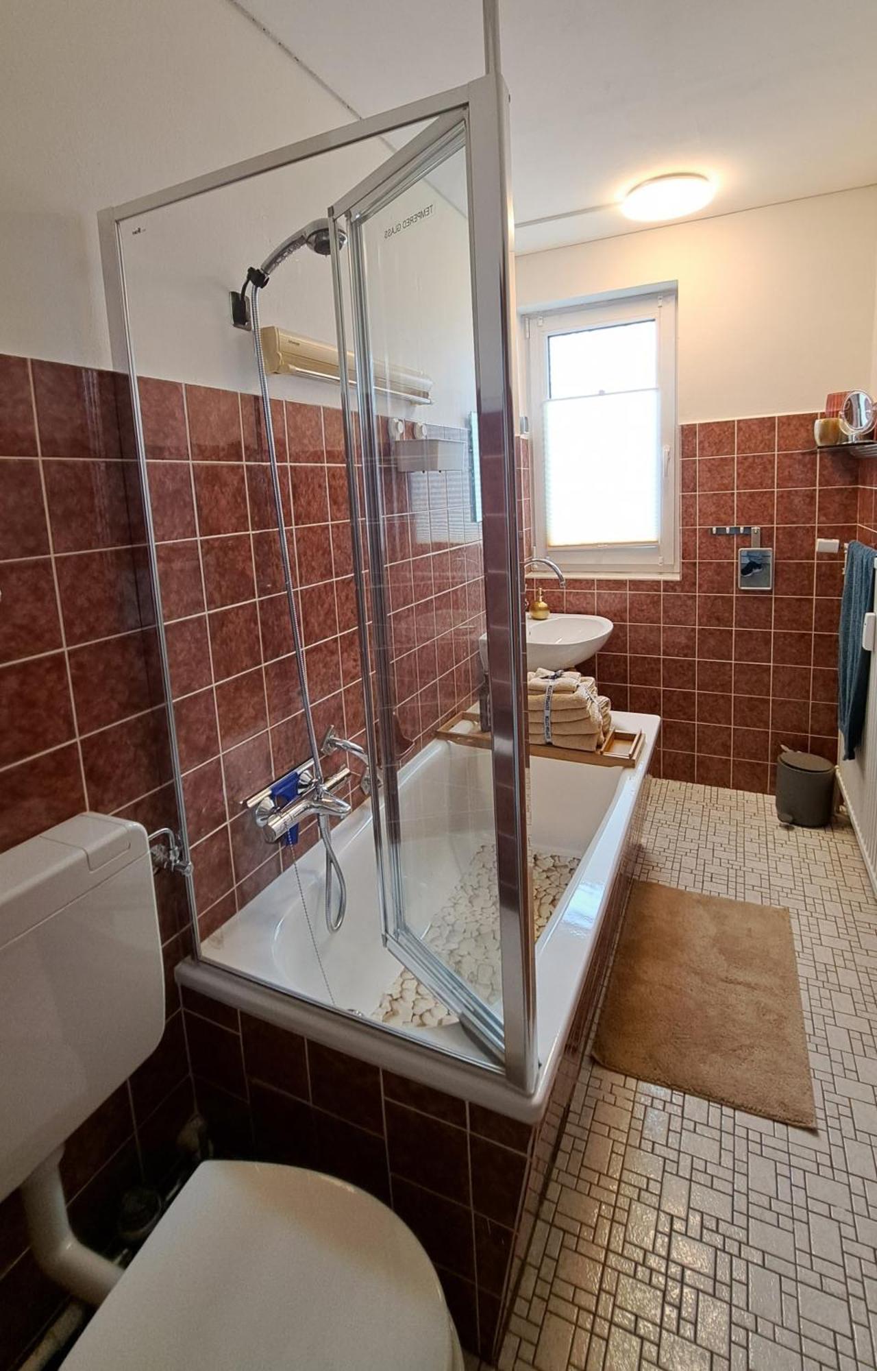 Das Kleine Penthouse Mit Kamin 巴特萨克萨 外观 照片