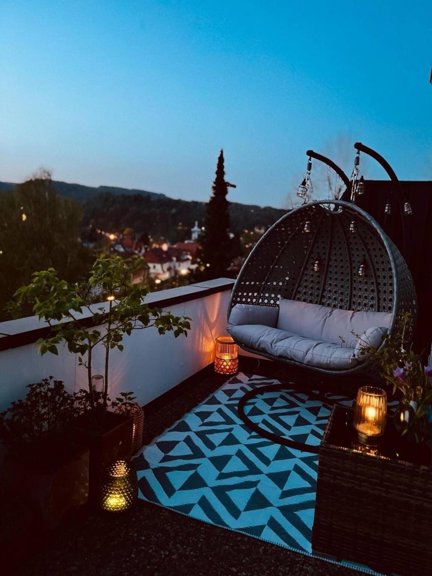 Das Kleine Penthouse Mit Kamin 巴特萨克萨 外观 照片