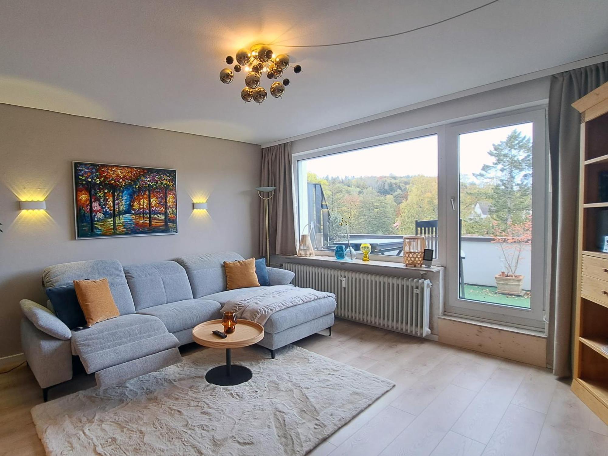 Das Kleine Penthouse Mit Kamin 巴特萨克萨 外观 照片
